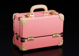 コスメボックス　ピンク 